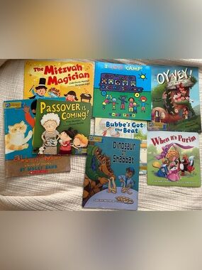 PJ Library Children's Picture Book Lot Jewish Holidays Passover Purim Shabbat